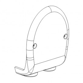 Tapa frontal bomba pH CTX E-Series 68264R0001