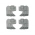 Cepillos Zodiac MX10 (pack 4 uds.) R1011800