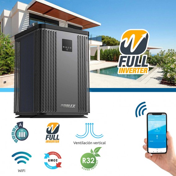 Bomba de calor Poolex Silverline Top Full Inverter