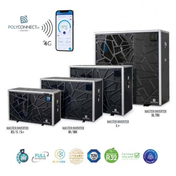 Bomba de calor Polytropic Master Inverter