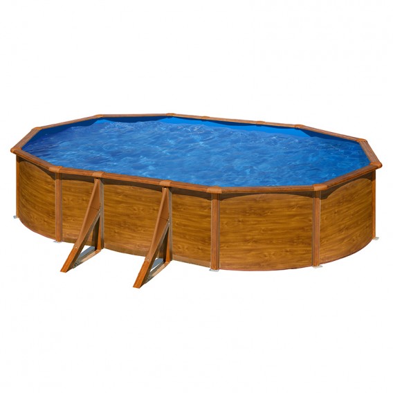 Piscina Gre Pacific ovalada KIT500W KIT610W