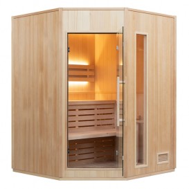 Sauna tradicional de vapor Zen rinconera 3-4 personas