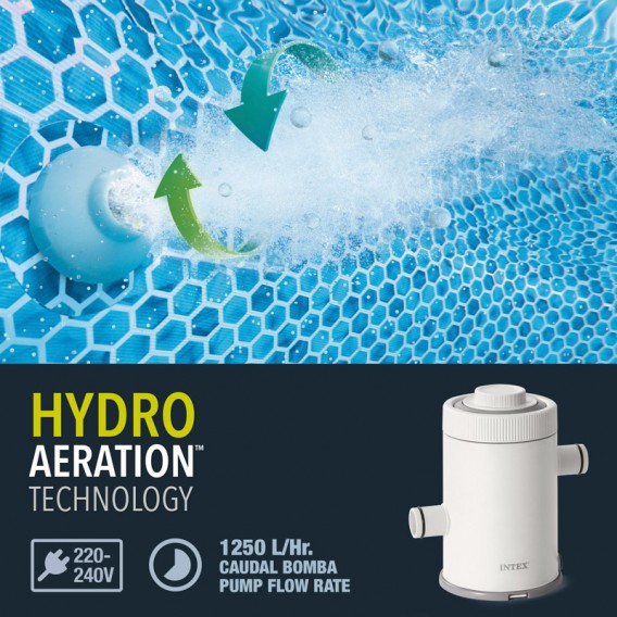 Depuradora de cartucho Intex C330 1.250 l/h