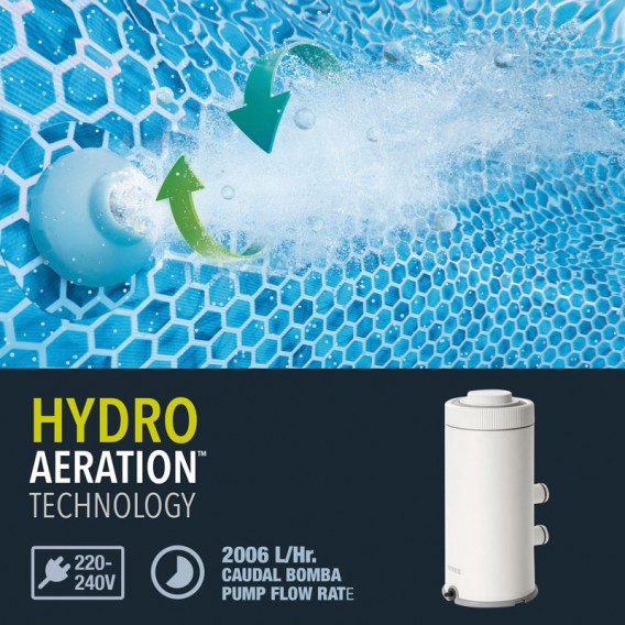 Depuradora de cartucho Intex C530 2.006 l/h