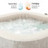 Spa hinchable Intex PureSpa Chevron Deluxe 4p 28446NP