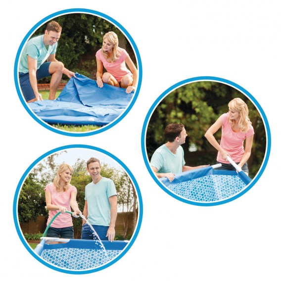 Piscina Intex Small Frame 450x220x84 con depuradora 28274NP