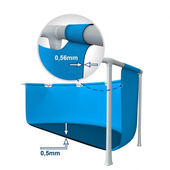 Piscina Intex Small Frame 450x220x84 con depuradora 28274NP
