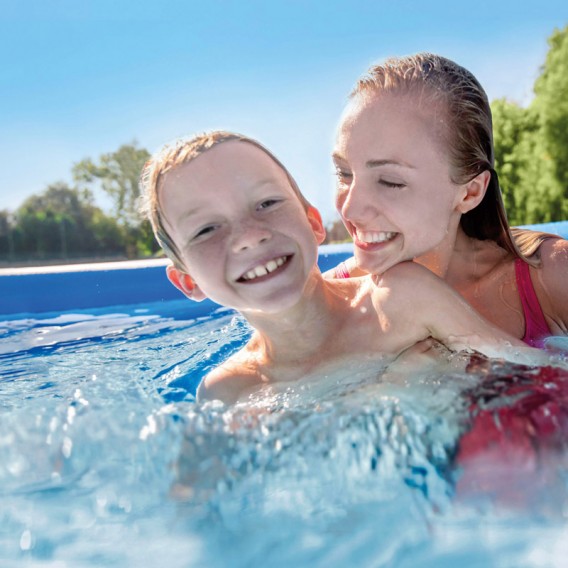 Piscina Intex autoportante Easy Set 244x61 con depuradora 28108NP