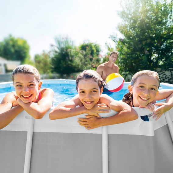 Piscina Intex Prisma Frame Oval 610x305x122 dep. cartucho 26798NP