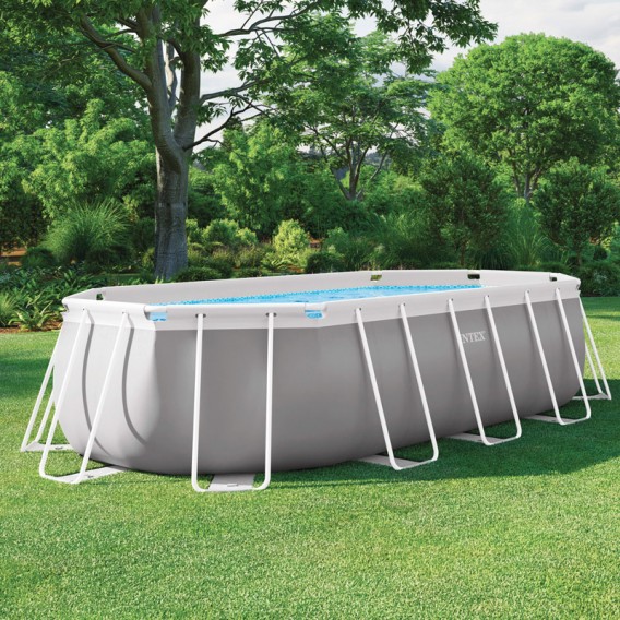 Piscina Intex Prisma Frame Oval 503x274x122 dep. cartucho 26796NP