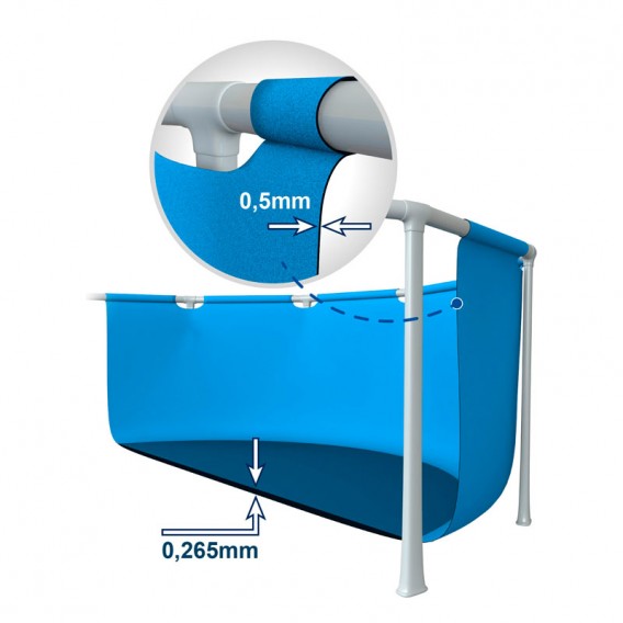 Piscina Intex Metal Frame 305x76 28200ND