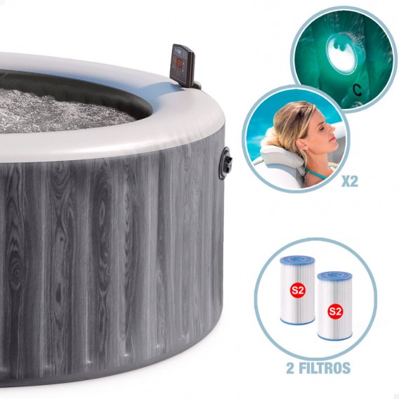 Spa hinchable Intex PureSpa Greywood Deluxe 6p 28442NP