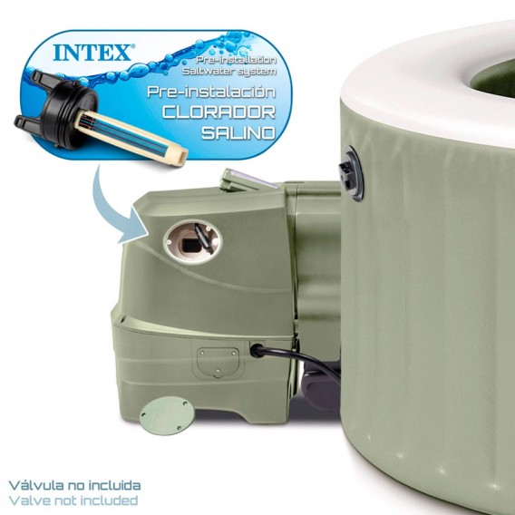 Spa hinchable Intex PureSpa Bubble Massage 6p 28428NP