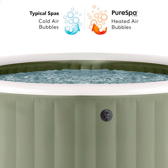 Spa hinchable Intex PureSpa Bubble Massage 6p 28428NP