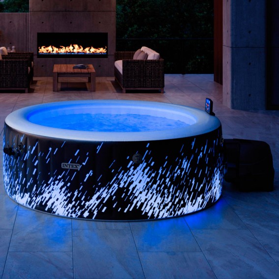 Spa hinchable Intex PureSpa Glow Deluxe 4p 28494NP