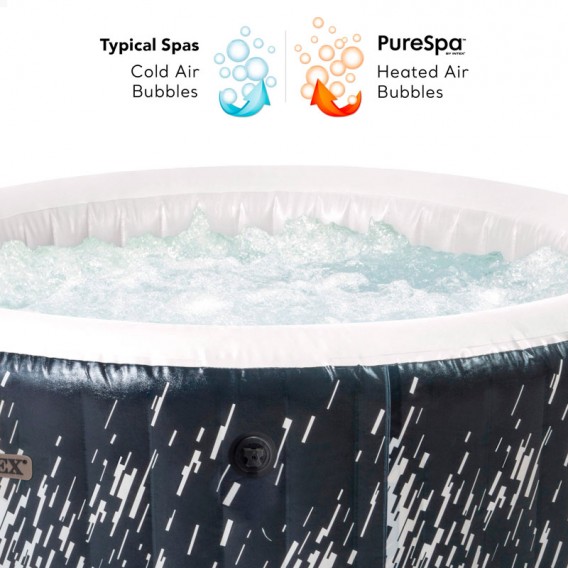 Spa hinchable Intex PureSpa Glow Deluxe 4p 28494NP