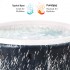 Spa hinchable Intex PureSpa Glow Deluxe 4p 28494NP