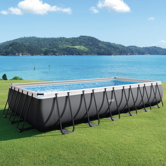Piscina Intex Rectangular Ultra XTR Frame 732x366x132 26364NP