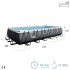 Piscina Intex Rectangular Ultra XTR Frame 732x366x132 26364NP