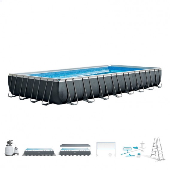 Piscina Intex Rectangular Ultra XTR Frame 975x488x132 26378NP