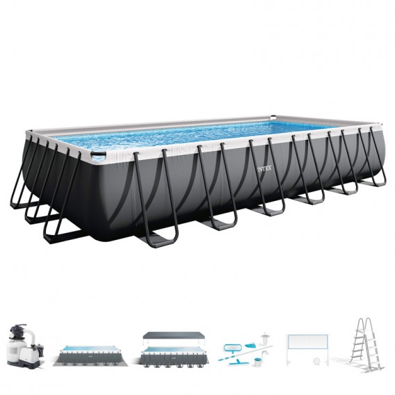 Piscina Intex Rectangular Ultra XTR Frame 732x366x132 26368NP