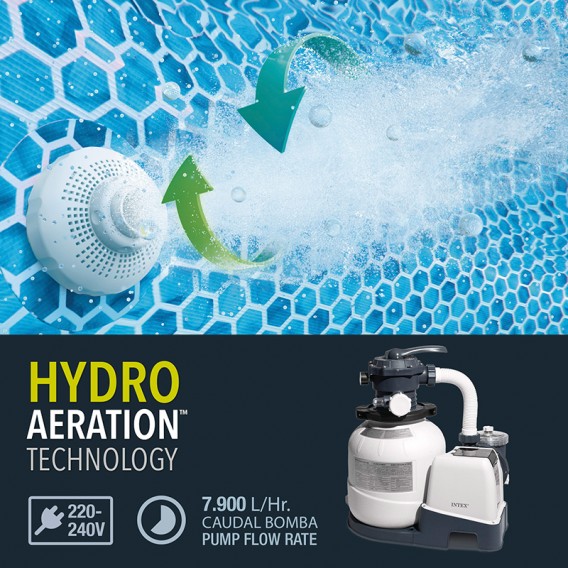 Piscina Intex Rectangular Ultra XTR Frame 732x366x132 26368NP