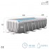 Piscina Intex Prism Frame 400x200x122 26790NP