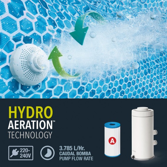 Piscina Intex Prism Frame 488x244x107 26792NP