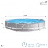 Piscina Intex Prism Frame 366x76 26710NP