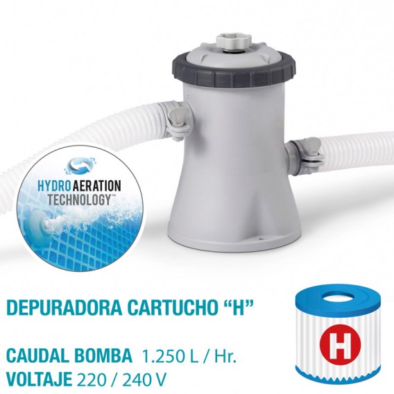 Piscina Intex Easy Set 305x76 con depuradora 28122NP