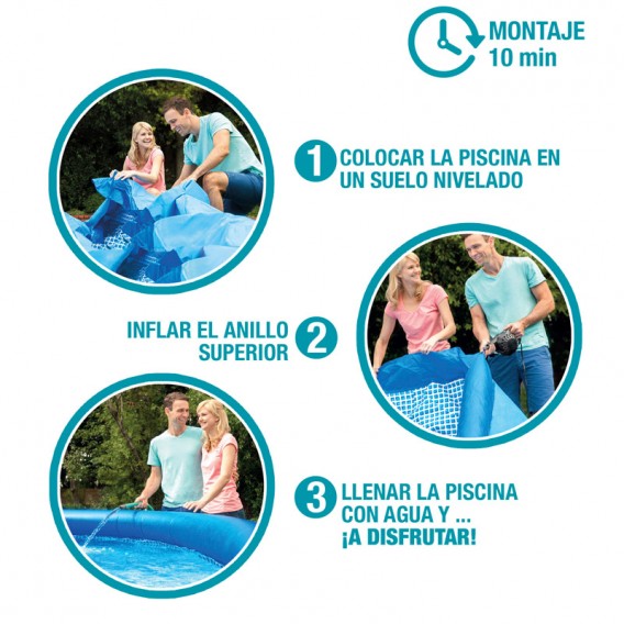 Piscina Intex Easy Set 305x76 con depuradora 28122NP