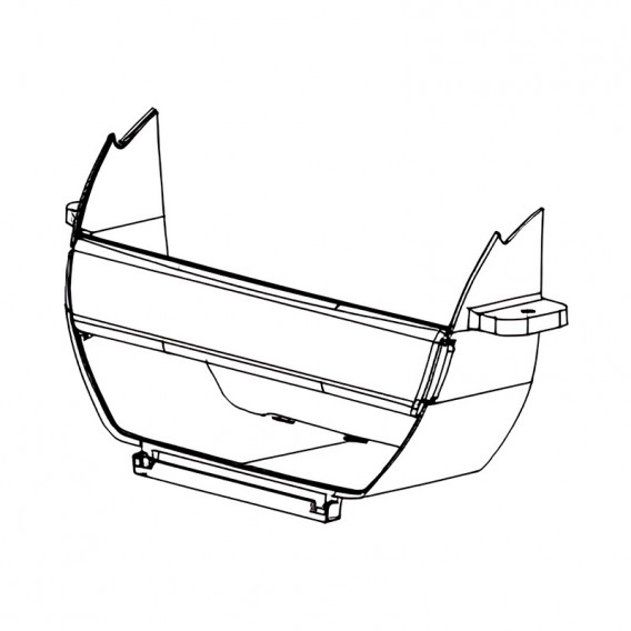 Asa azul navy Zodiac Freerider RF 42 iQ R1088900
