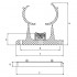 Dimensiones pinza modular AstralPool
