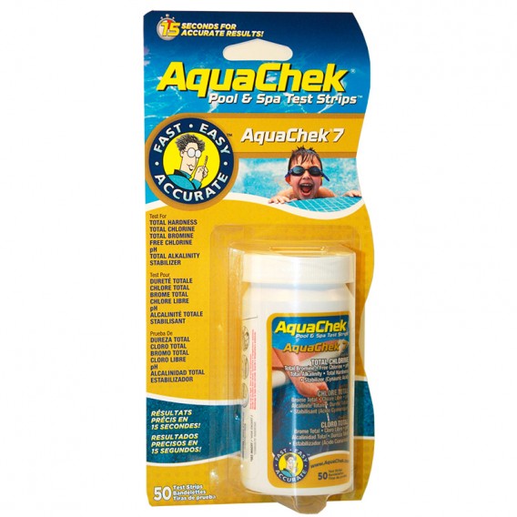 Tiras analíticas 7 parámetros Aquachek