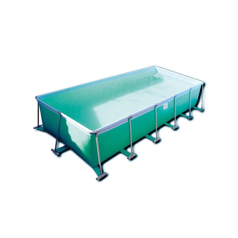 Piscina desmontable rectangular Nerea IASO