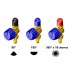 Microdifusor ajustable amarillo microriego (bolsa 50 uds.)