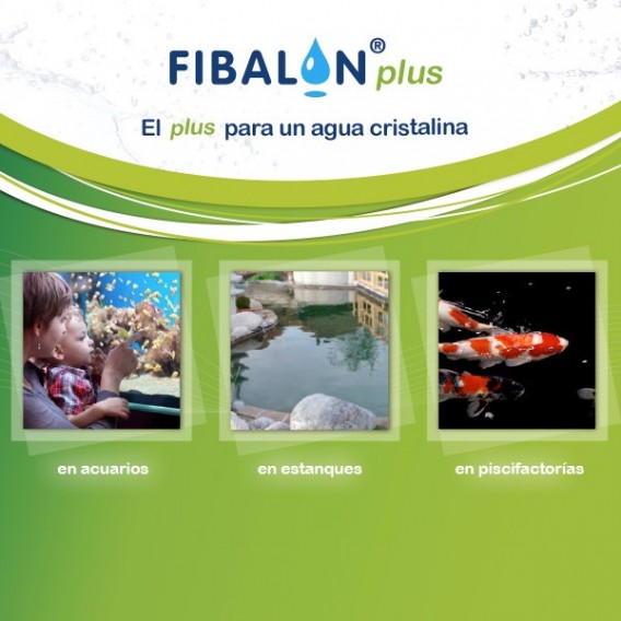 Fibalon Plus medio filtrante para estanques acuarios