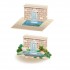Cortina de agua led cascada estanque piscina Heissner