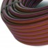 Tubería con gotero autocompensante integrado riego goteo marrón banda morada (100 m)