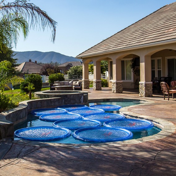 Solar Sun Rings estándar aro calentador solar piscina