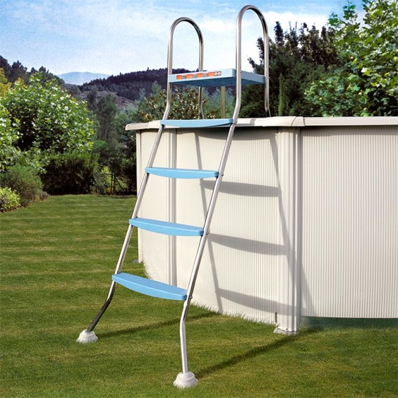 Escalera inox para piscina desmontable 142 cm Gre AR11680