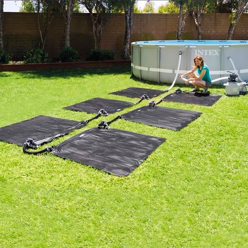 Panda Escoba Enseñando Calentador para piscina Intex Solar Mat 28685 | Poolaria