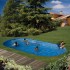 Piscina enterrada Gre Starpool ovalada altura 120 cm