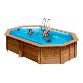 Piscina desmontable rectangular Nerea IASO