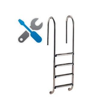 Recambios escalera Muro AstralPool Standard AISI-304