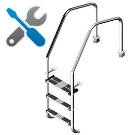 Recambios escalera Modelo 1000 para rebosadero AstralPool