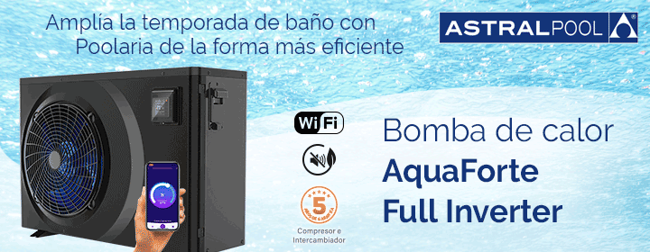 Bombas de calor AstralPool AquaForte Full Inverter