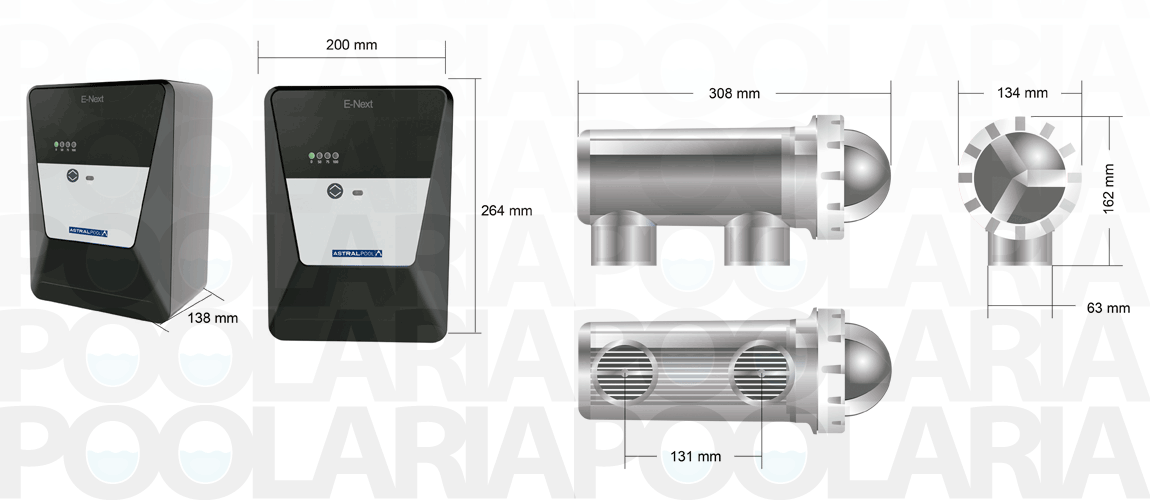 Dimensiones E-Next AstralPool