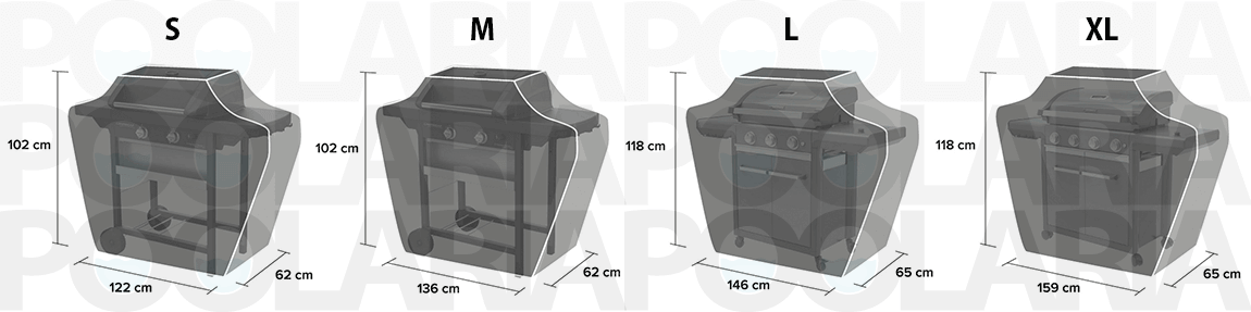 Dimensiones fundas Classic Campingaz