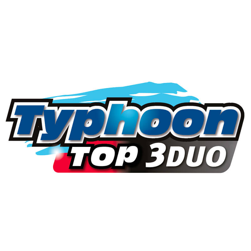 Logotipo Typhoon Top 3 Duo